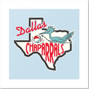 Defunct Dallas Chaparrals Basketball Posters and Art